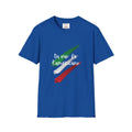 Italian Flag Brushstroke "Tu Vuo' Fa' L'Americano" T-Shirt